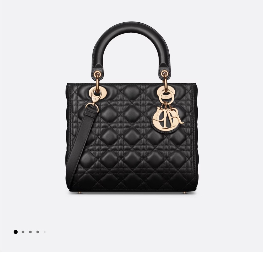 Dior Ladybag in the mid size! Used only twice! Brand new!